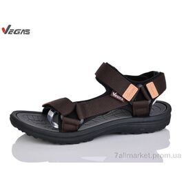 Сандалії чоловічі літні Літо A204-3 (8 пар р.41-46) "Supo-Vegas" недорого оптом від прямого постачальника