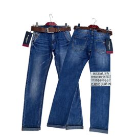 Джинси чоловічі RB-9671XT blue р.29-36 "God Baron" недорого оптом від прямого постачальника