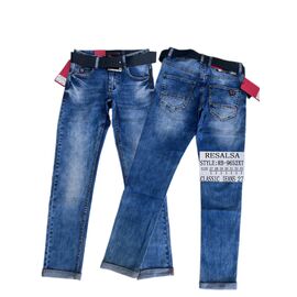 Джинси чоловічі RB-9652XT blue р.27-33 "God Baron" недорого оптом від прямого постачальника