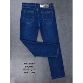 Фотография Джинсы мужские BR2094 blue р.32-38 "God Baron" недорого оптом от прямого поставщика