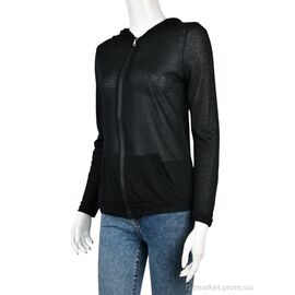 Фотография Кофта женская Весна/осень B0100-1 black (10795) (4 шт. р.сетка L-2XL) "Obuvok" недорого оптом от прямого поставщика