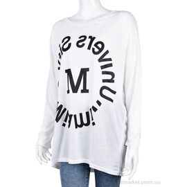 Батник жіночий Весна/осінь B095-2 white (10736) (5 шт. р.сіткаOne size) "Obuvok" недорого оптом від прямого постачальника