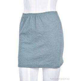 Фотография Женская юбка оптом Весна/осень B025-6 green (10666) (4 шт. р.сетка L-XL) "Obuvok" недорого оптом от прямого поставщика