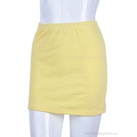 Фотография Женская юбка оптом Весна/осень B025-10 yellow (10674) (4 шт. р.сетка XL) "Obuvok" недорого оптом от прямого поставщика