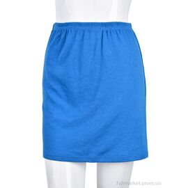 Фотография Женская юбка оптом Весна/осень B025-9 blue (10672) (4 шт. р.сетка L-XL) "Obuvok" недорого оптом от прямого поставщика