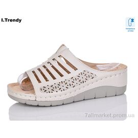 Фотография Шлепки женские облегченные Лето G87-1A (8 пар р.36-41) "Trendy" недорого оптом от прямого поставщика