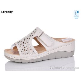 Фотография Шлепки женские облегченные Лето G89-1A (8 пар р.36-41) "Trendy" недорого оптом от прямого поставщика