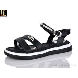 Фотография Босоножки женские летние Лето 0033-16 (8 пар р.36-41) "Lilin" недорого оптом от прямого поставщика