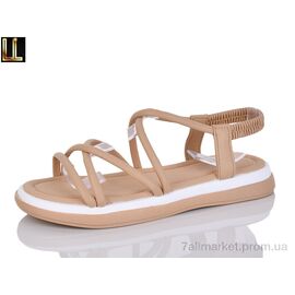 Фотография Босоножки женские летние Лето 0035-7A (8 пар р.36-41) "Lilin" недорого оптом от прямого поставщика