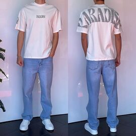 Фотография Футболка мужская 2235 white р.S-XL "i8denim" недорого оптом от прямого поставщика