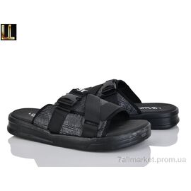 Фотография Шлепки мужские пляжные Лето L216-1 (8 пар р.40-43) "Lilin" недорого оптом от прямого поставщика