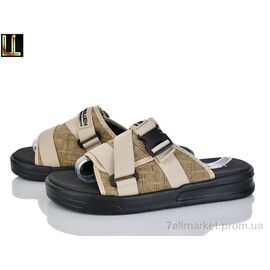 Фотография Шлепки мужские пляжные Лето L216-7 (8 пар р.40-43) "Lilin" недорого оптом от прямого поставщика