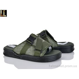 Фотография Шлепки мужские пляжные Лето L216-8 (8 пар р.40-43) "Lilin" недорого оптом от прямого поставщика