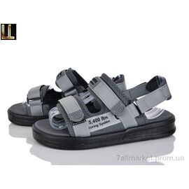 Фотография Сандалии мужские летние Лето L217-3 (8 пар р.40-43) "Lilin" недорого оптом от прямого поставщика