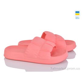 Шльопанці жіночі полегшені Літо Крок C95 корал (6 пар р.36-41) "Vladimir" недорого оптом від прямого постачальника