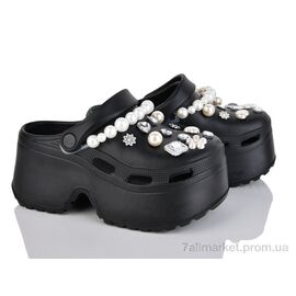 Крокси жіночі літні Літо PA110-1 (8 пар р.36-41) "HOROSO-UFO" недорого оптом від прямого постачальника