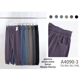 Джинси жіночі A4090-3 mix р.7XL-10XL "Hoan" недорого оптом від прямого постачальника