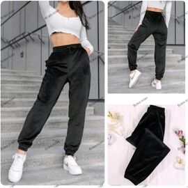 Штани спортивні жіночі 96274 black р.46-58 "Hoan" недорого оптом від прямого постачальника