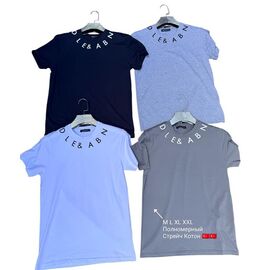 Футболка чоловіча MT138 grey р.M-2XL "ADRIANO" недорого оптом від прямого постачальника