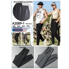 Фотография Штаны спортивные мужские 2089-1 mix р.4XL-7XL "ZERO" недорого оптом от прямого поставщика