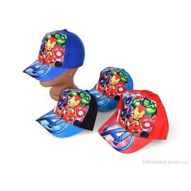 Фотография Кепка детская Лето 001-6 mix (52р) (5 шт. р.сетка One size) "KUINH" недорого оптом от прямого поставщика
