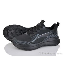 Фотография Кроссовки мужские модные Весна/осень 2485 black (8 пар р.41-45) "Lion-Lu" недорого оптом от прямого поставщика