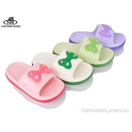 Шльопанці жіночі полегшені Літо 7793 mix (12 пар р.36-41) "Jibukang" недорого оптом від прямого постачальника