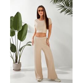 Фотография Костюм женский 7010 beige р.46-52 "ZLATA" недорого оптом от прямого поставщика