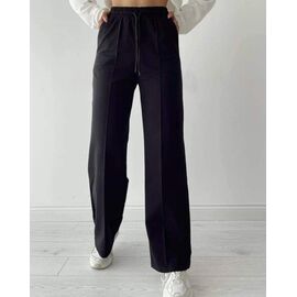 Фотография Штаны спортивные женские 10048 black-old-1 р.XL-4XL "VICTORY" недорого оптом от прямого поставщика