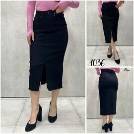 Спідниця жіноча 1036-1black р.27-29 "Ruxa" недорого оптом від прямого постачальника