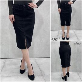 Спідниця жіноча 1040-2 black р.27-29 "Ruxa" недорого оптом від прямого постачальника