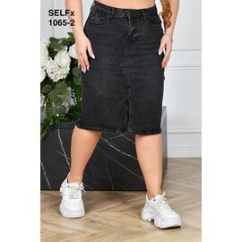Спідниця жіноча 1065-2 d.grey р.28-33 "Ruxa" недорого оптом від прямого постачальника