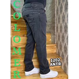 Фотография Джинсы мужские 1202ANTR black р.30-36 "God Baron" недорого оптом от прямого поставщика