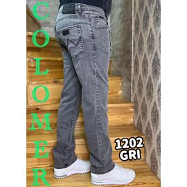 Фотография Джинсы мужские 1202GRI grey р.30-36 "God Baron" недорого оптом от прямого поставщика