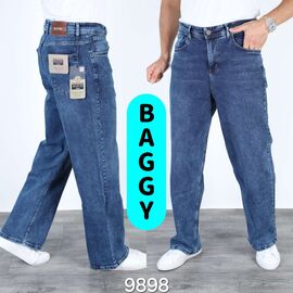 Джинси чоловічі 9898 blue р.28-34 "God Baron" недорого оптом від прямого постачальника