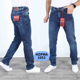 Фотография Джинсы мужские 1052 blue р.29-36 "God Baron" недорого оптом от прямого поставщика