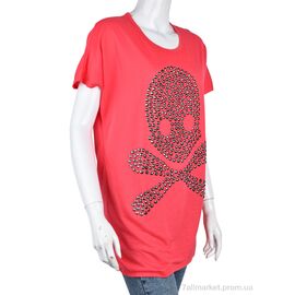Фотография Футболка женская Лето B0115-1 (10946) pink (4 шт. р.сетка One size) "Obuvok" недорого оптом от прямого поставщика