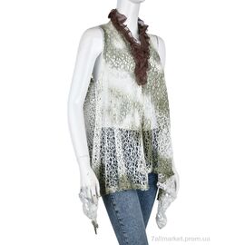 Фотография Футболка женская Лето B0112-1 green (5 шт. р.сетка One size) "Obuvok" недорого оптом от прямого поставщика