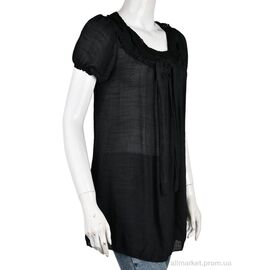 Фотография Футболка женская Лето B0113-3 (10938) black (5 шт. р.сетка One size) "Obuvok" недорого оптом от прямого поставщика