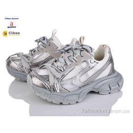 Фотография Кроссовки детские модные Весна/осень T603A beige (7 пар р.31-37) "Clibee-Doremi" недорого оптом от прямого поставщика