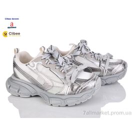 Фотография Кроссовки женские модные Весна/осень T603M beige (3 пар р.38-40) "Clibee-Doremi" недорого оптом от прямого поставщика