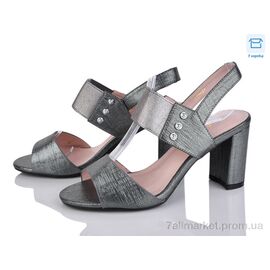 Фотография Босоножки женские летние Лето 815-27 gun (8 пар р.36-40) "Rama" недорого оптом от прямого поставщика