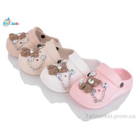 Фотография Кроксы детские летние Лето A9131-2 mix (24 пар р.24-29) "BBT" недорого оптом от прямого поставщика