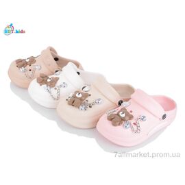 Фотография Кроксы детские летние Лето A9131-3 mix (24 пар р.30-35) "BBT" недорого оптом от прямого поставщика