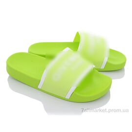 Фотография Шлепки женские облегченные Лето Q110-L30-7 green (8 пар р.36-41) "Violeta" недорого оптом от прямого поставщика