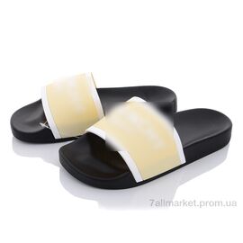 Фотография Шлепки женские облегченные Лето Q110-L30-3 beige (8 пар р.36-41) "Violeta" недорого оптом от прямого поставщика