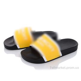Фотография Шлепки женские облегченные Лето Q110-L30-15 yellow (8 пар р.36-41) "Violeta" недорого оптом от прямого поставщика