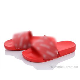 Фотография Шлепки женские облегченные Лето Q115-L33-13 red (8 пар р.36-41) "Violeta" недорого оптом от прямого поставщика