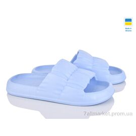 Фотография Шлепки женские облегченные Лето 777 небесний (8 пар р.36-41) "Alex" недорого оптом от прямого поставщика