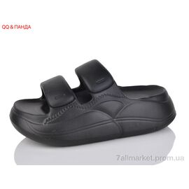 Фотография Шлепки женские облегченные Лето 7161 black (8 пар р.36-41) "QQ&Панда" недорого оптом от прямого поставщика